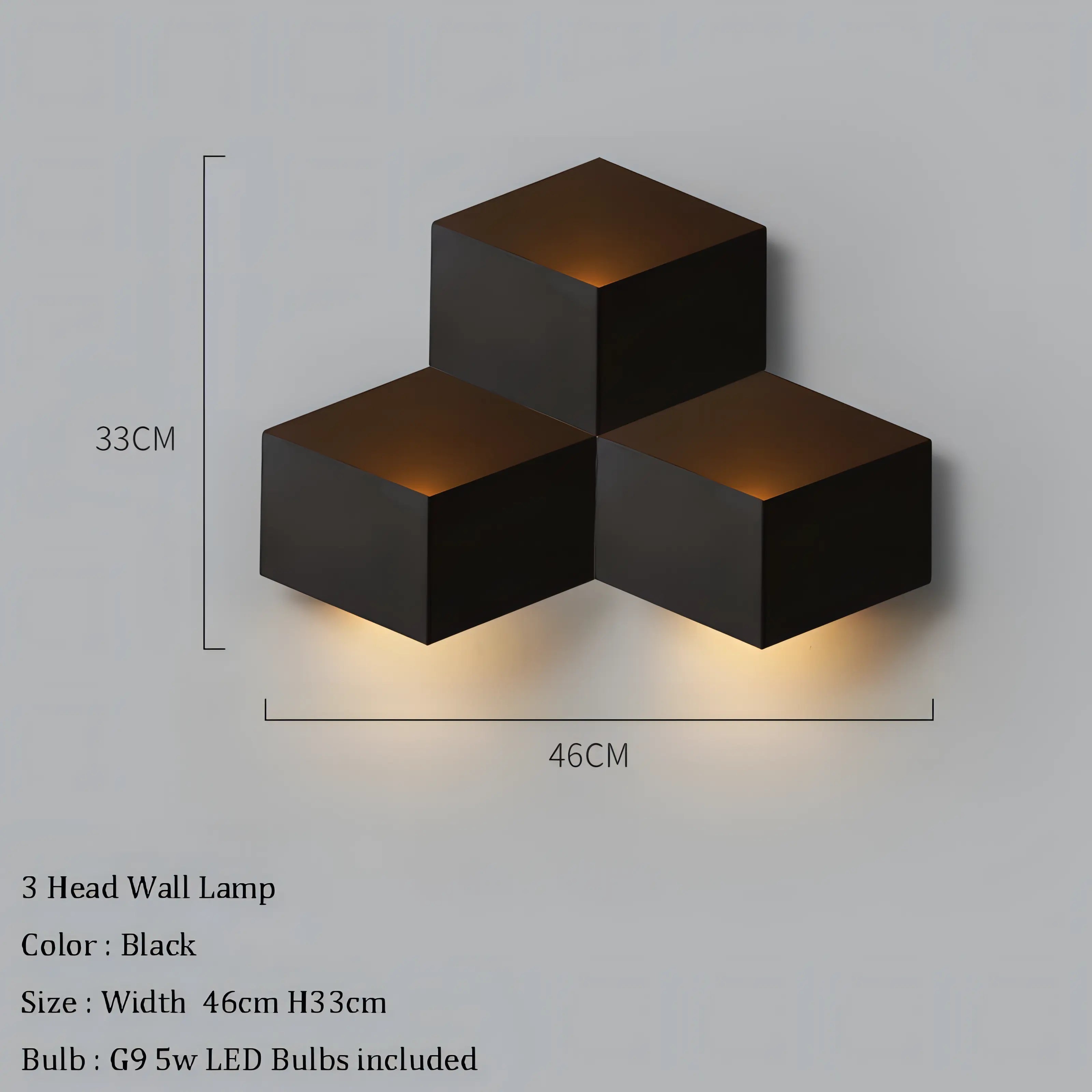 Anzhela - Creative Geometric LED Wall Lights