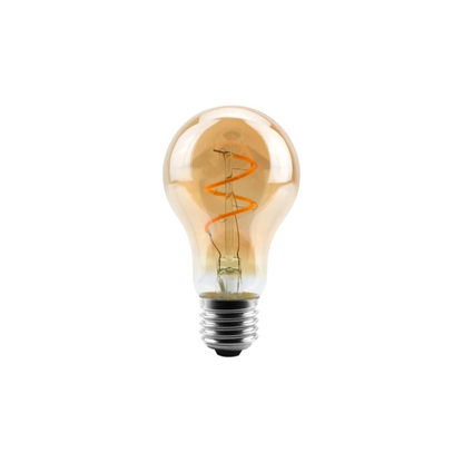Retro A60 Spiral E27 Screw Bulb 4W