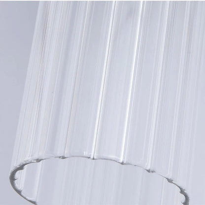 Zerrin - Modern Gold Glass Cylindrical Up Down Wall Light