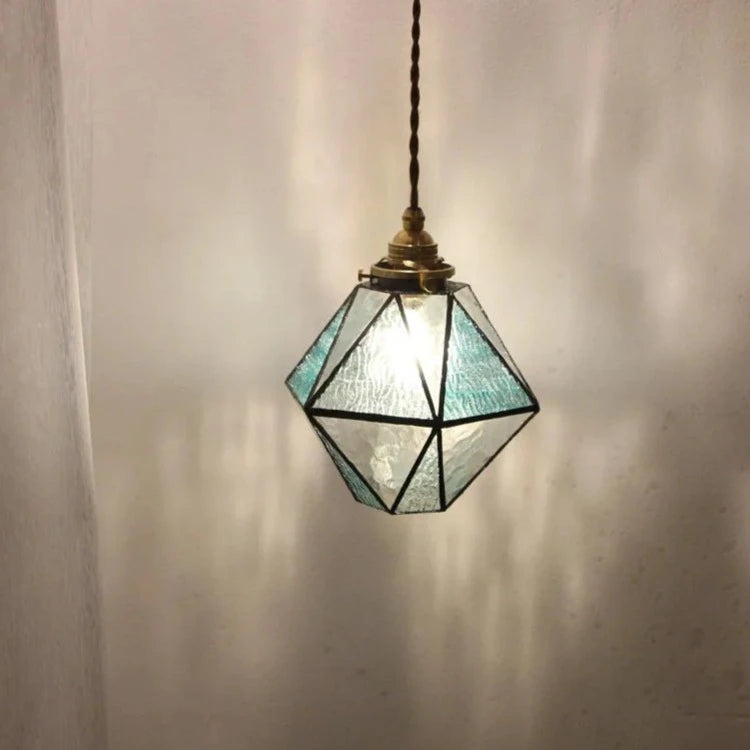Charlotte - Modern LED Pendant Coloured Glass Ceiling Light