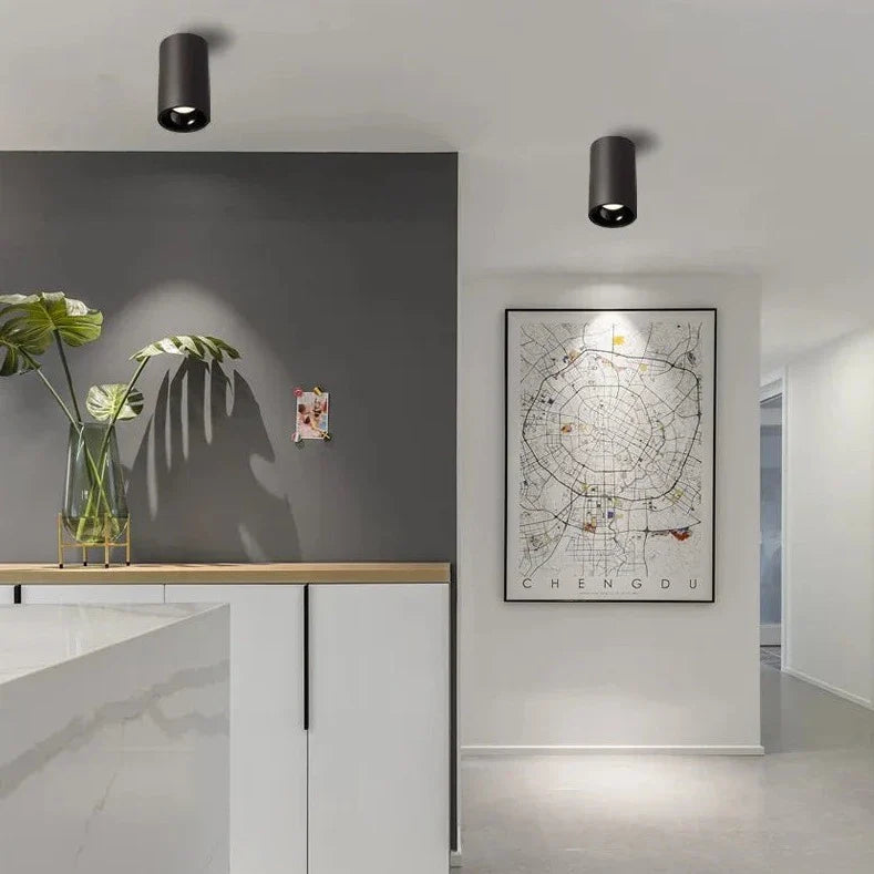 Fletcher - Surface Mounted Modern LED Round Ceiling Downlight