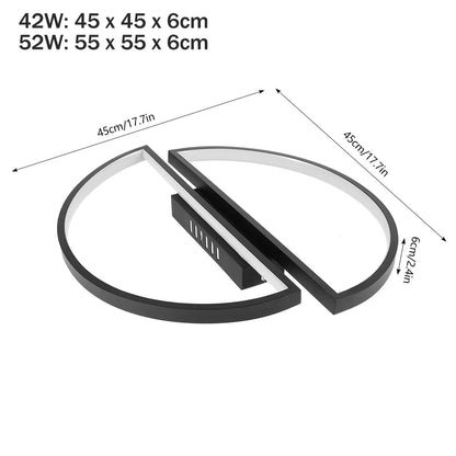 Zelda - Modern LED Round Ceiling Light