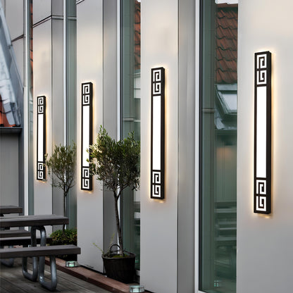 Dune - Black Modern Thin Waterproof Outdoor Light Bar