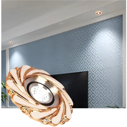 Escobedo - European Serial Gold White Ceiling Embedded Downlight