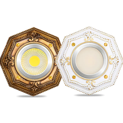 Despoina - Vintage American Style Octagon Recessed Ceiling Down light