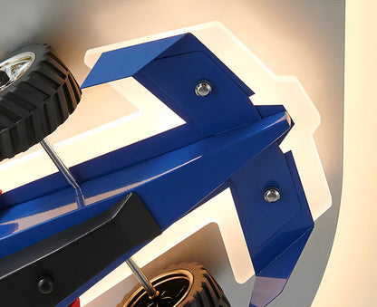 Copeland - LED Hanging Racing Car Children's Ceiling Light