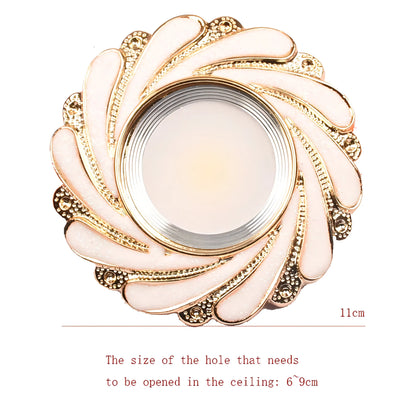 Escobedo - European Serial Gold White Ceiling Embedded Downlight