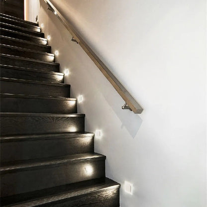 Olson - Square LED Modern Stairway Wall Light