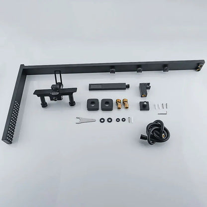 Roney - Rainfall Thermostatic Shower Set with Body Jets