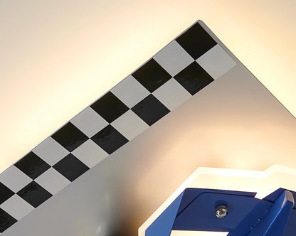 Copeland - LED Hanging Racing Car Children's Ceiling Light
