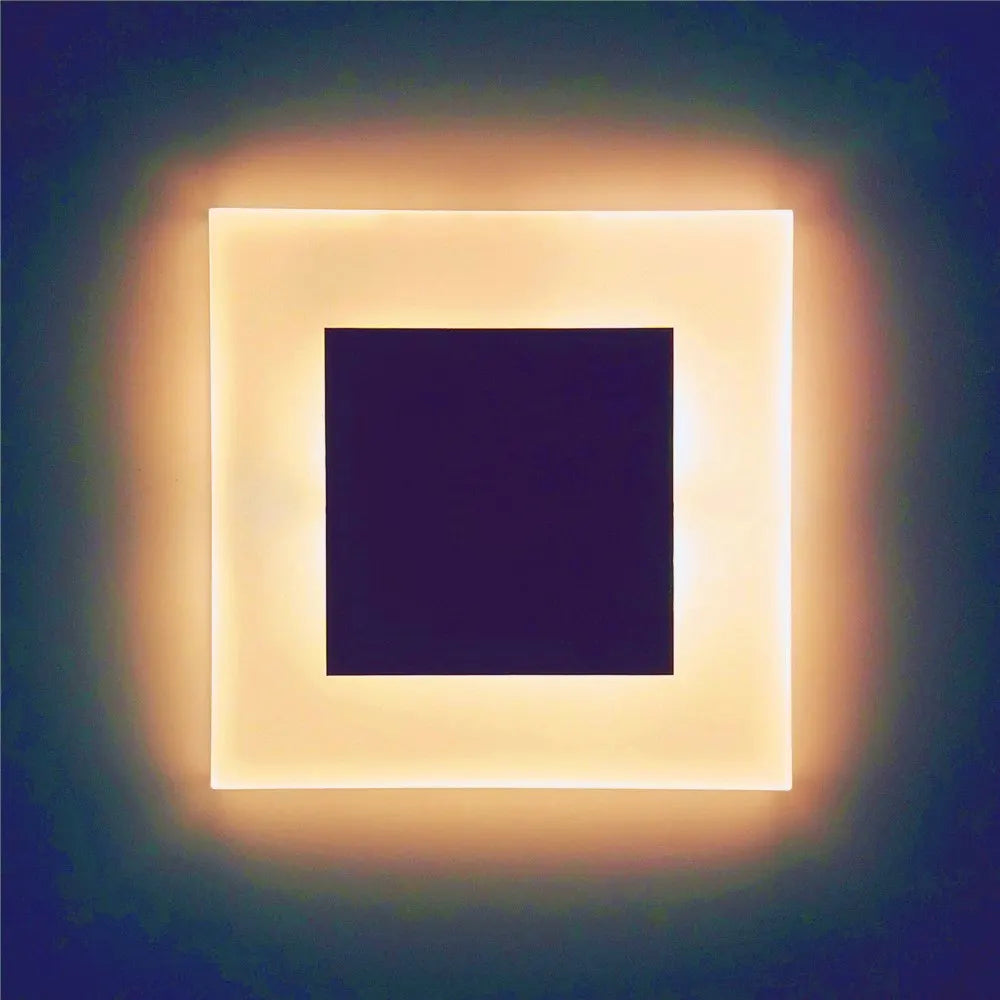 Olson - Square LED Modern Stairway Wall Light