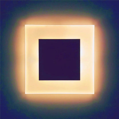 Olson - Square LED Modern Stairway Wall Light