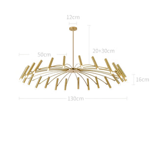 Bodie - Round Multi Adjustable Head Modern Ceiling Light Chandelier