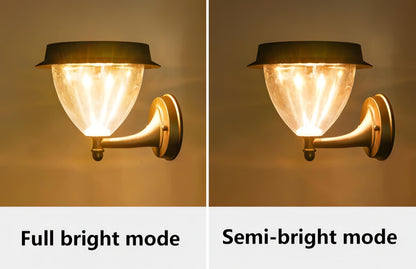 Nilufer - Solar Outdoor Wall Light