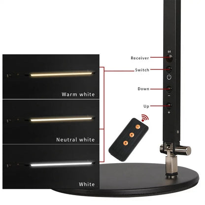 Rodriguez - Long Arm Adjustable LED Desk Office Light