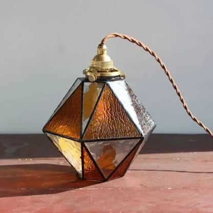 Charlotte - Modern LED Pendant Coloured Glass Ceiling Light