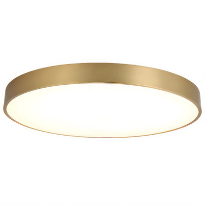 Maltheia - Thin LED Round Flush Mount Remote Ceiling Light