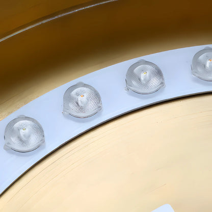 Maltheia - Thin LED Round Flush Mount Remote Ceiling Light