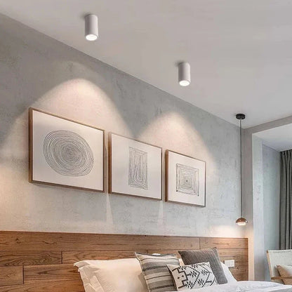 Fletcher - Surface Mounted Modern LED Round Ceiling Downlight