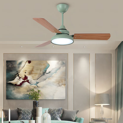 Cassius - Wood Ceiling Fan With Light