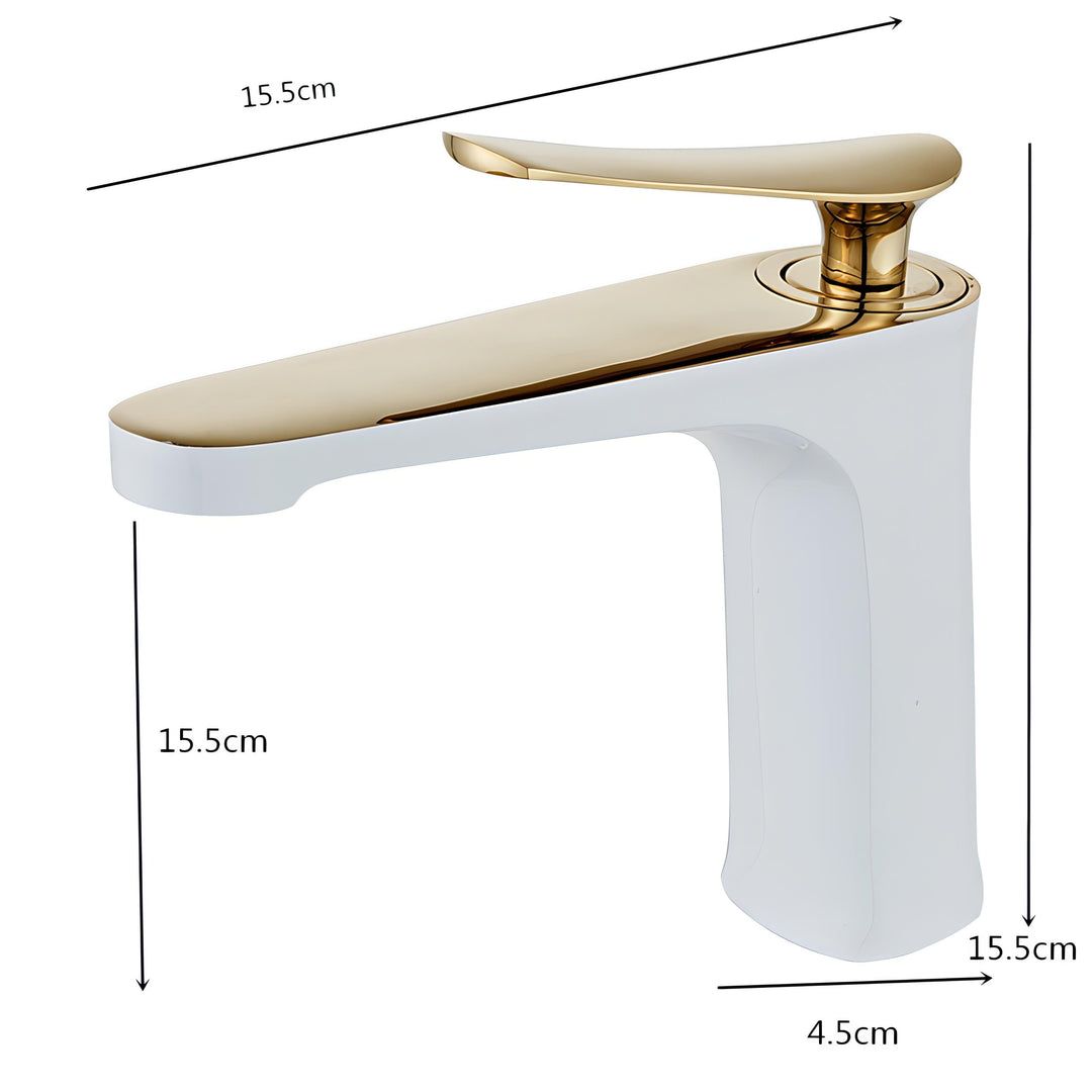 Bowie - Modern Single Handle Hot/Cold Mixer Basin Tap