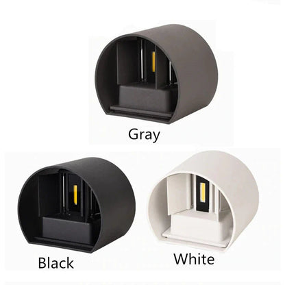 Hasmik - Round Adjustable Angle Up/Down Wall Lamp