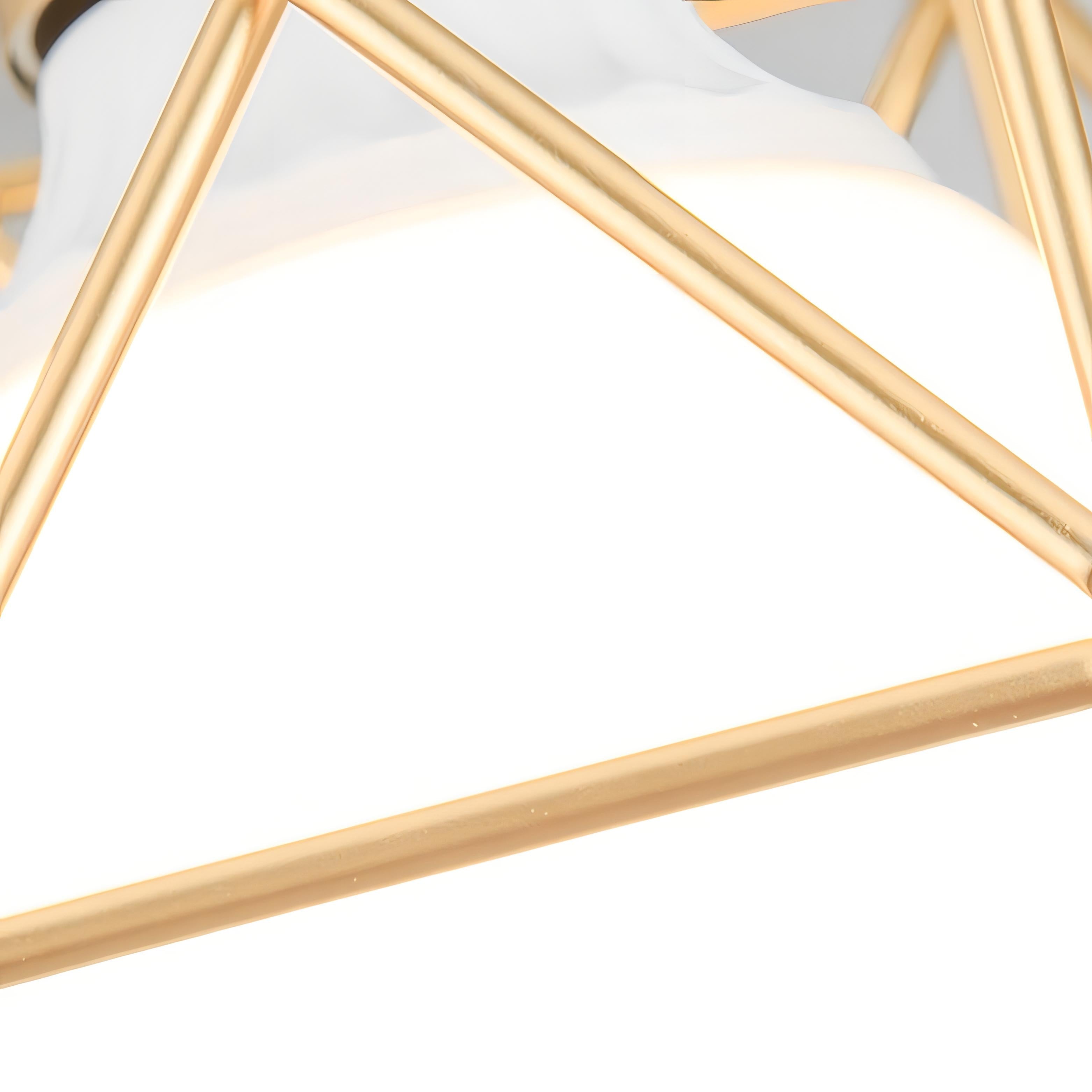 Crosby - Modern Metal Cage Pendant Ceiling Light