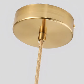 Jalyn - Modern Gold Hanging Tube Pendant Ceiling Light