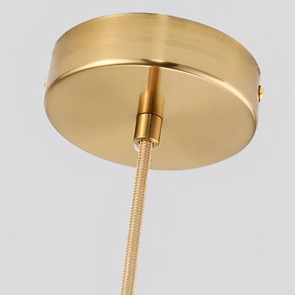 Jalyn - Modern Gold Hanging Tube Pendant Ceiling Light