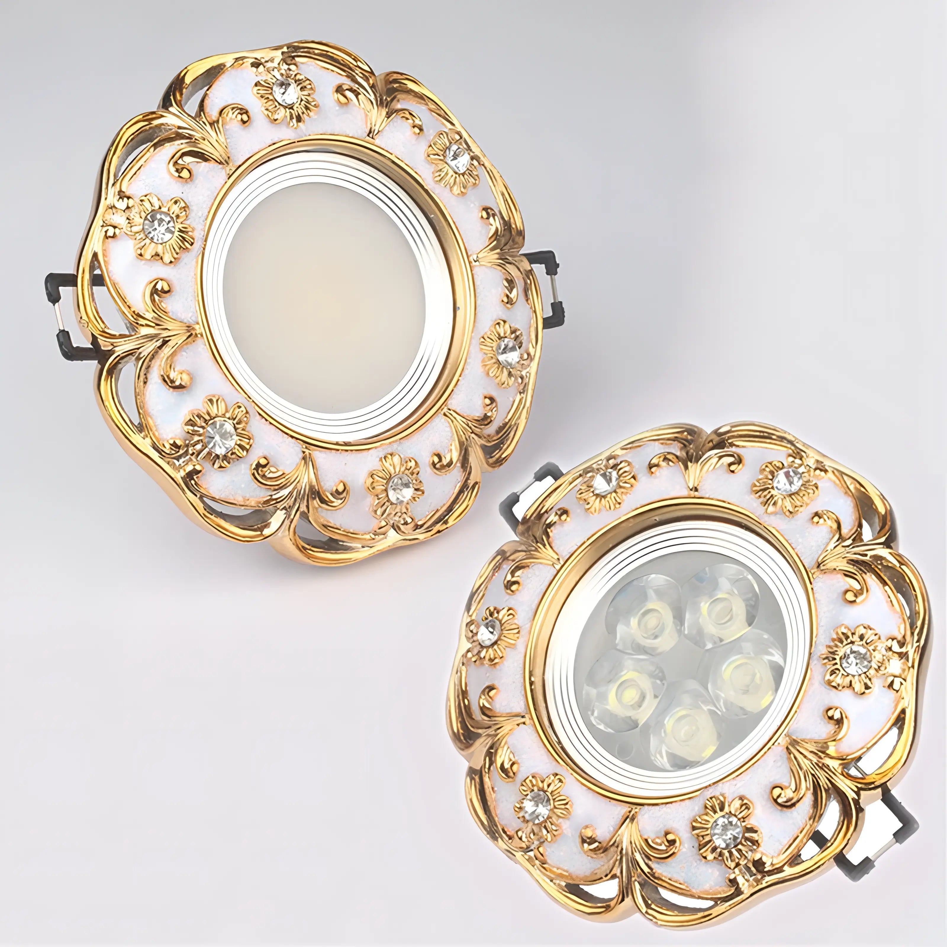 Demeter - Gold Garland White LED Recessed Downlight Ceiling Light