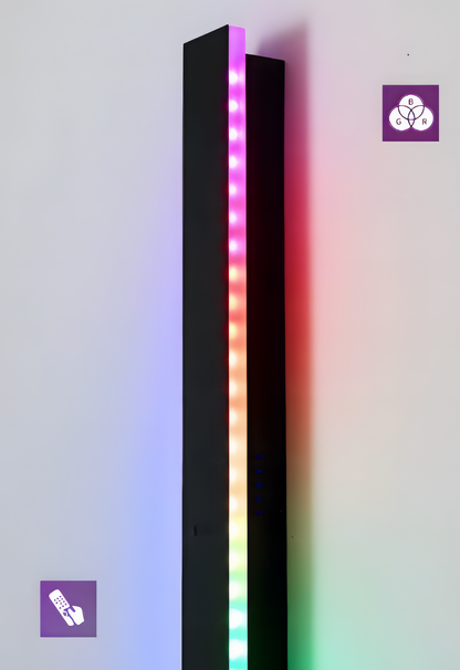 Asya - RGB Multicoloured Outdoor Wall Light Bar Waterproof