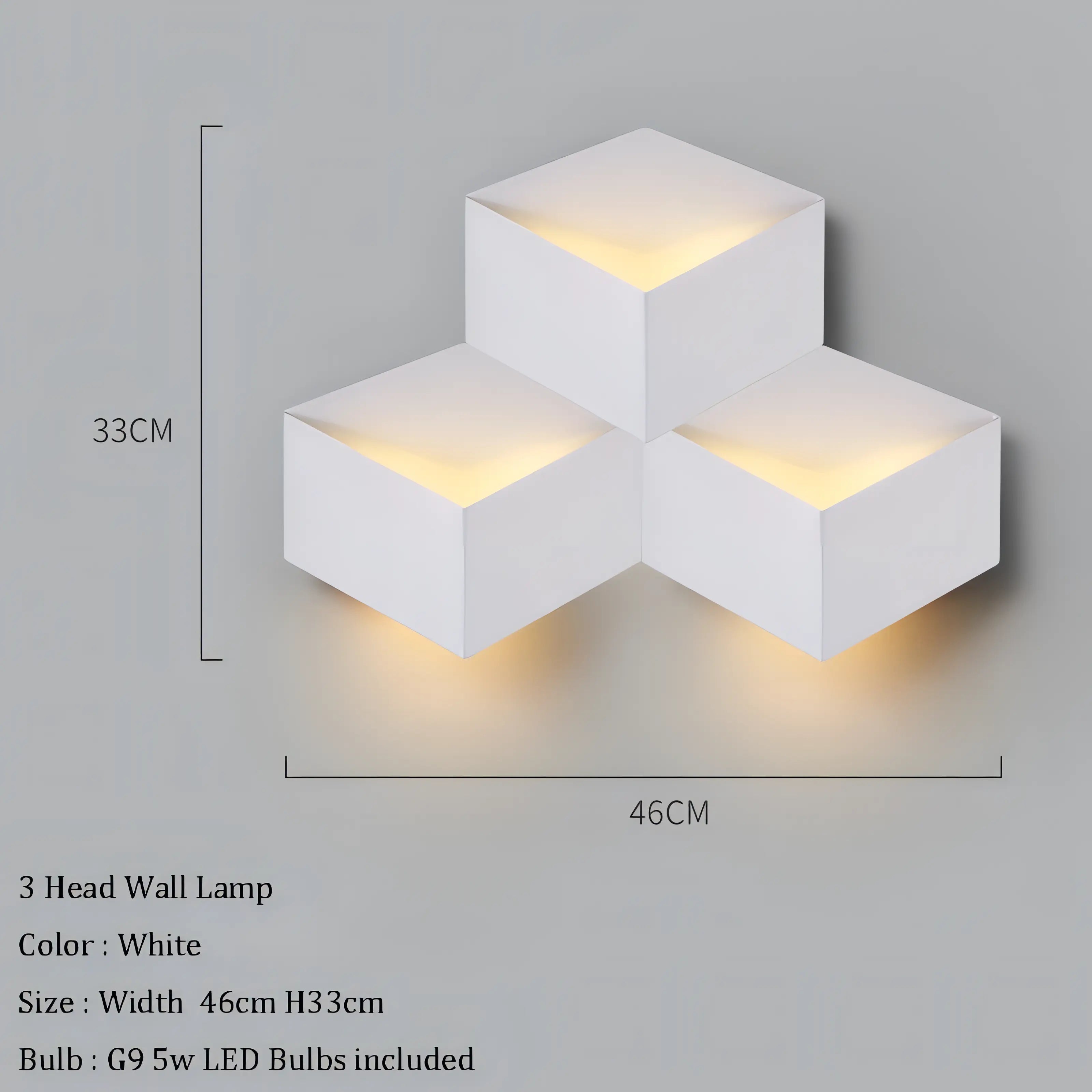 Anzhela - Creative Geometric LED Wall Lights