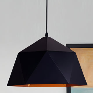 Makai  - Hanging Geodesic Dome Multi Edge Pendant Ceiling Light