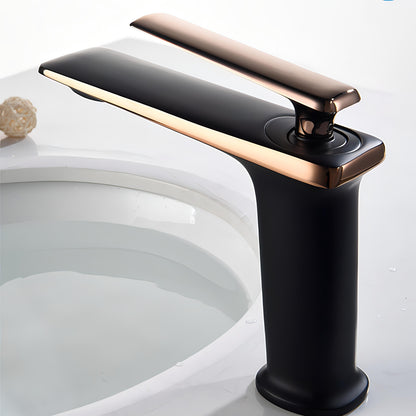Sariel - Brass Single Lever Hot/Cold Bathroom Sink Tap