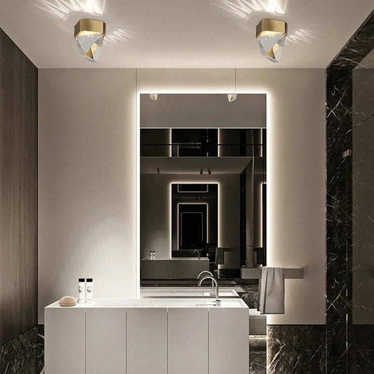 Alessio - Diamond Glass LED Wall Ceiling Light