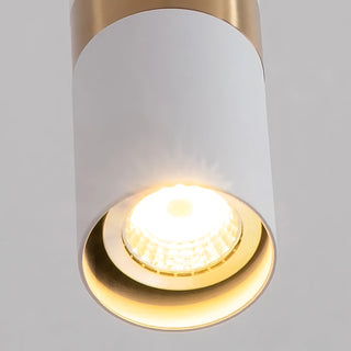 Jalyn - Modern Gold Hanging Tube Pendant Ceiling Light