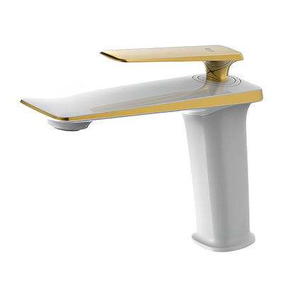 Sariel - Brass Single Lever Hot/Cold Bathroom Sink Tap