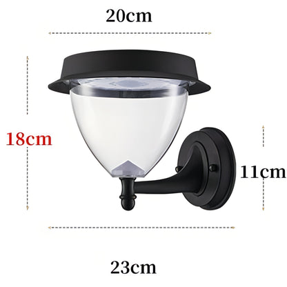 Nilufer - Solar Outdoor Wall Light