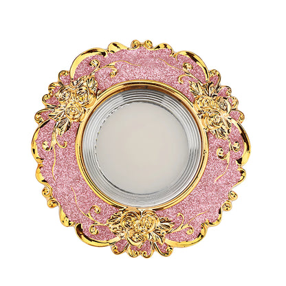Bratcher - European Pink/Gold Vintage Recessed Ceiling Downlight