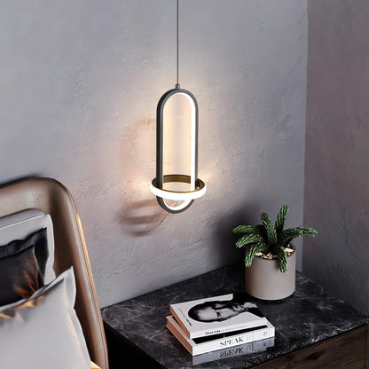 Kabir - Modern Round Thin LED Pendant Ceiling Light