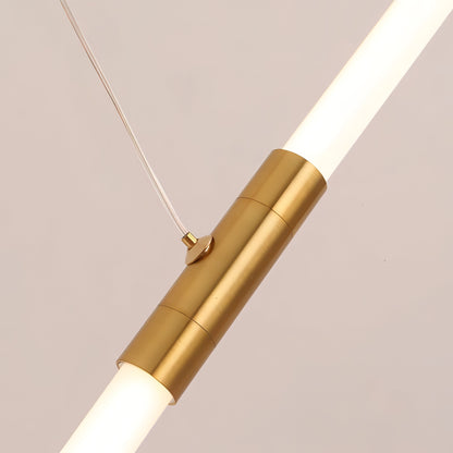 Reyna - Modern LED Gold Thin Round Ceiling Light Bar