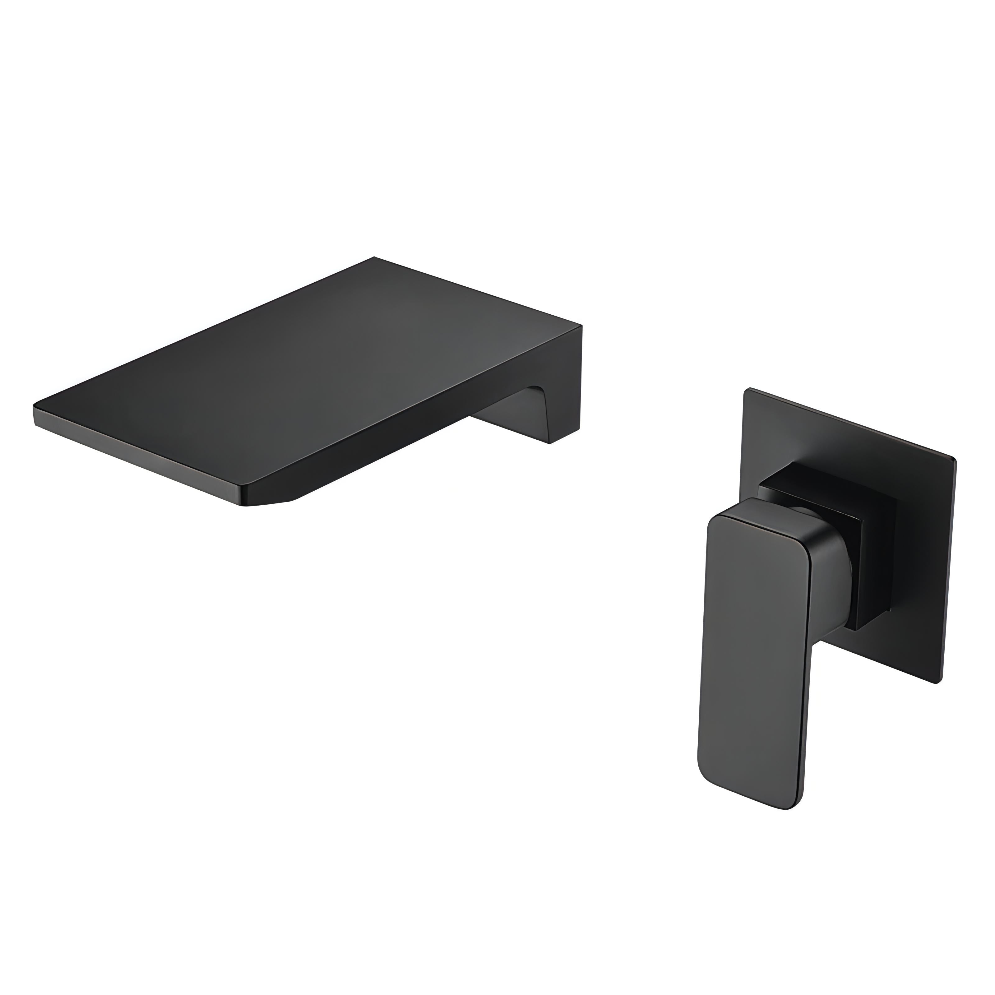 Vance - Modern Waterfall Basin Wall Mounted Mixer Tap