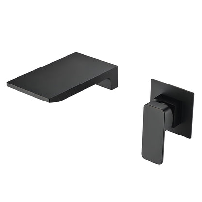 Vance - Modern Waterfall Basin Wall Mounted Mixer Tap