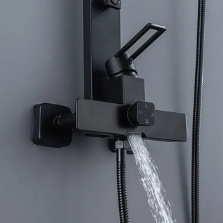 Roney - Rainfall Thermostatic Shower Set with Body Jets