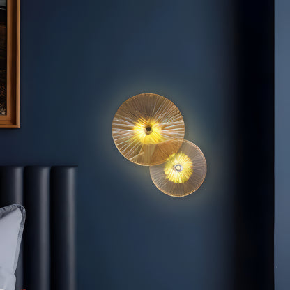 FKL - Modern Round Crystal Wall Lamp