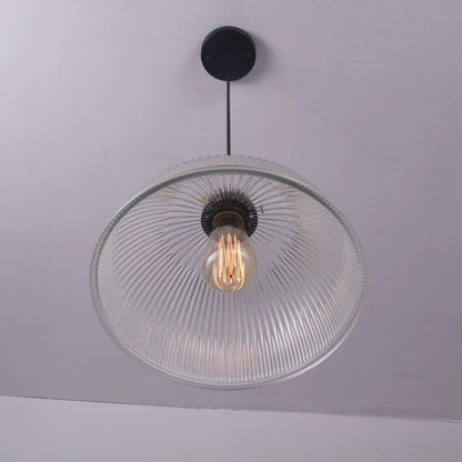 Mari - Patterned Glass Pendant Ceiling Light