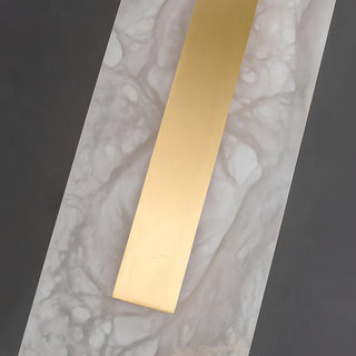 Jedidiah - Marble Gold Frame Rounded Wall Light