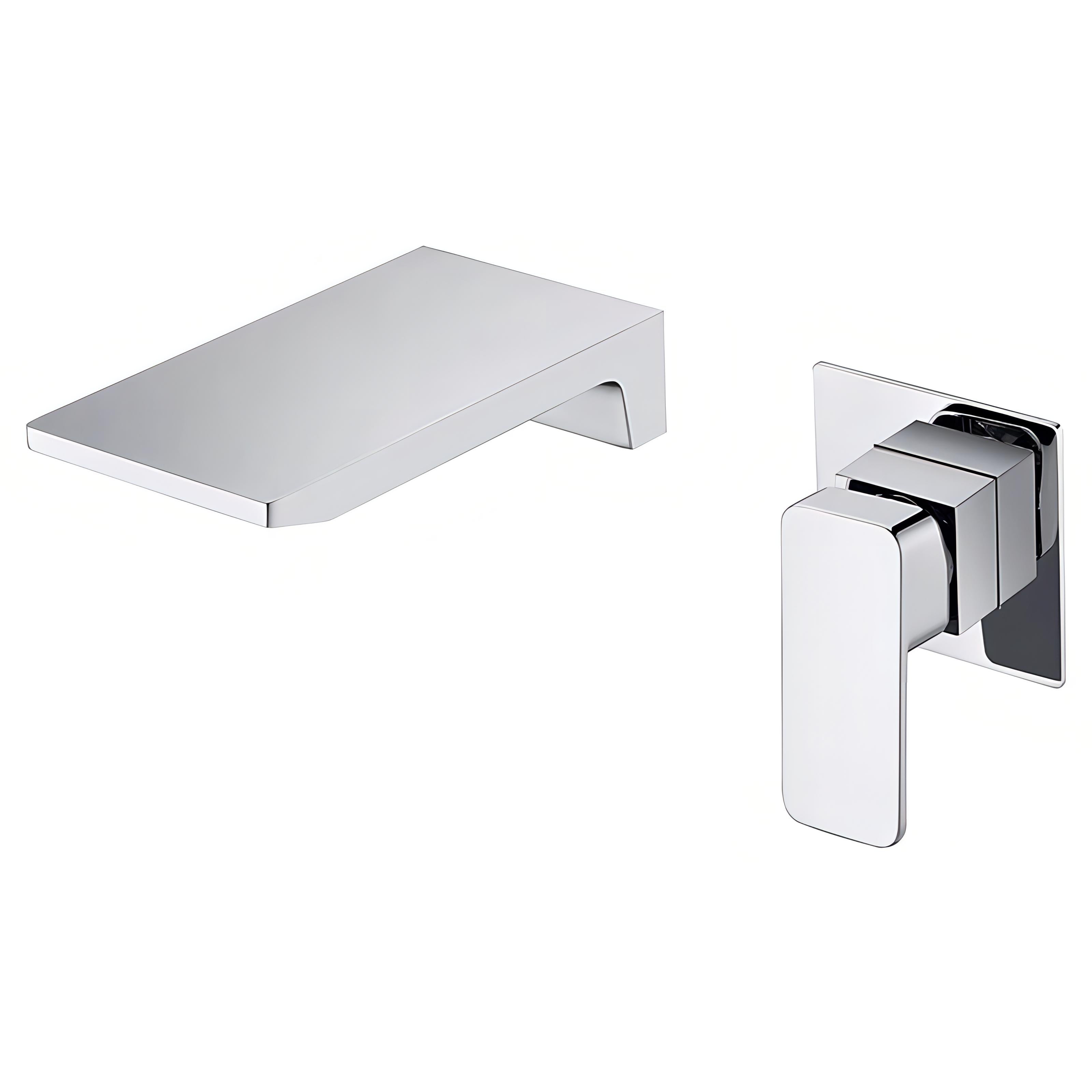 Vance - Modern Waterfall Basin Wall Mounted Mixer Tap