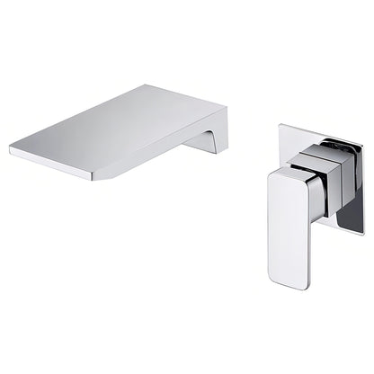 Vance - Modern Waterfall Basin Wall Mounted Mixer Tap