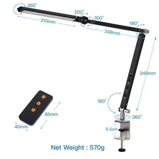 Rodriguez - Long Arm Adjustable LED Desk Office Light